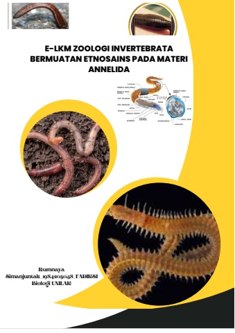 e-LKM Zoologi Invertebrata Bermuatan Etnosains pada Materi Annelida