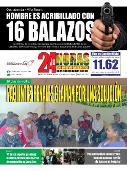 24 Horas en ;Movimiento Digital Edición 14-08-2026