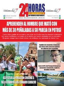 periodico 24 horas en movimiento digital 28-08-2025