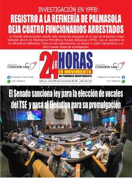 periodico 24 horas e movimiento digital 03-12-2025