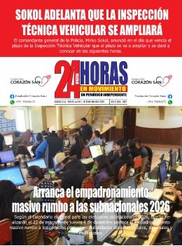 24 Horas en Movimiento Digital Edición 01-12-2025