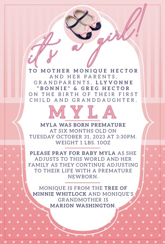 BABY MYLA ANNOUNCEMENT-2