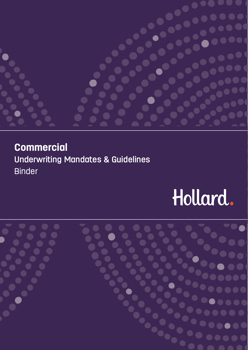 Commercial - Underwriting Mandates & Guidelines Binder