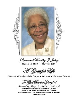 A Grateful Life Rev D J Josey May 2017 _Neat