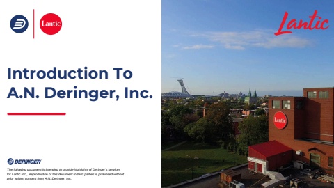 Lantic-Introduction to Deringer