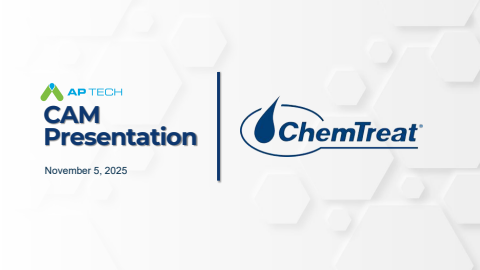 ChemTreat - C&I CAM Presentation 11.5.25