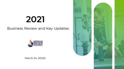 2021 Year-End Review: American Water Treatment-AP TECH