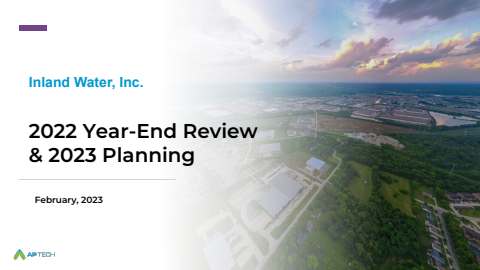 Inland Water 2022 Year-End Business Review and 2023 Planning - AP Tech