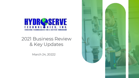 2021 Year-End Review HYDROSERVE - APTECH