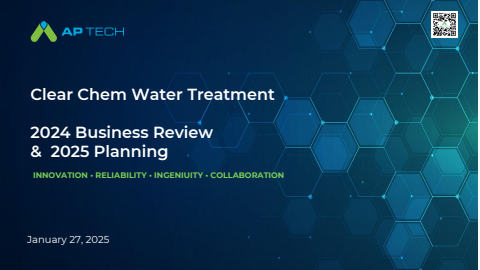 Clear Chem Water Treatment - AP Tech - 2024-25 Business Review