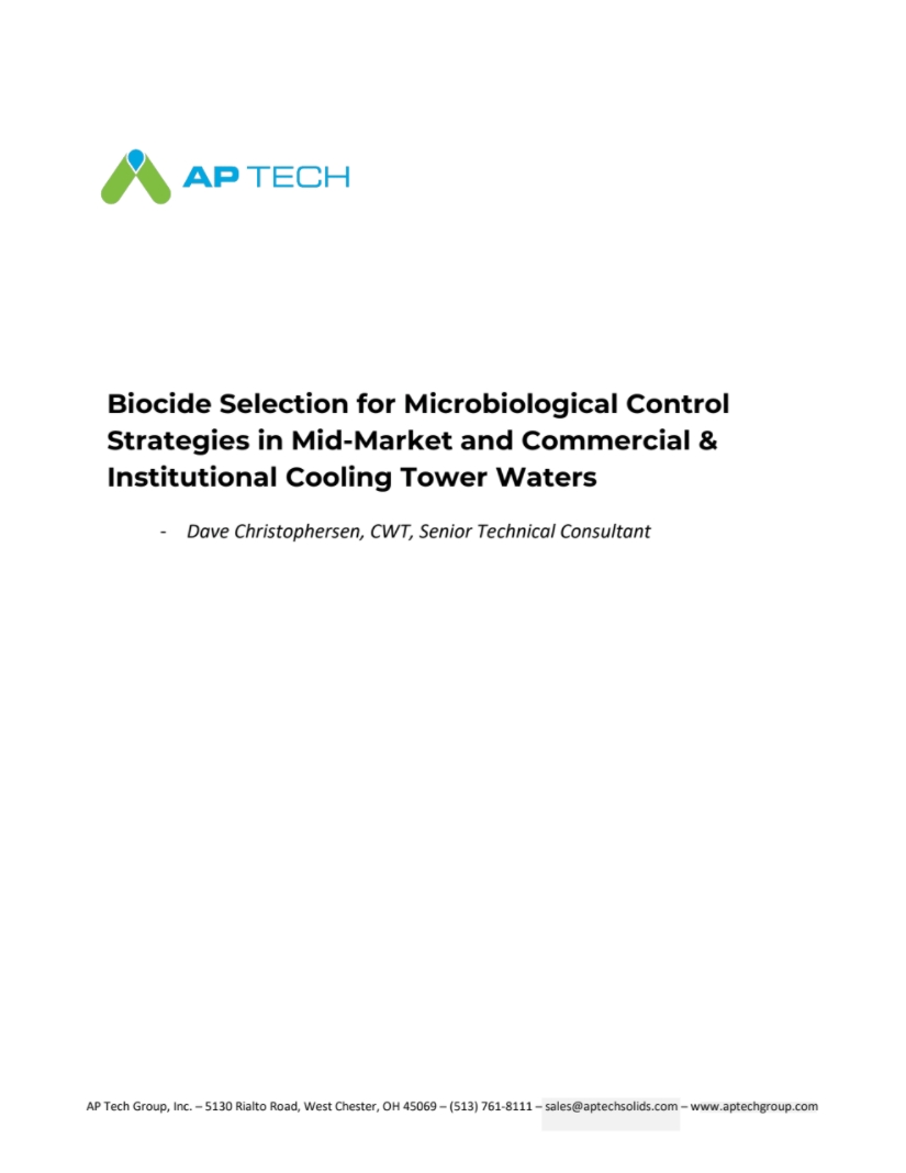 Biocide Selection for Microbiological Control Strategies