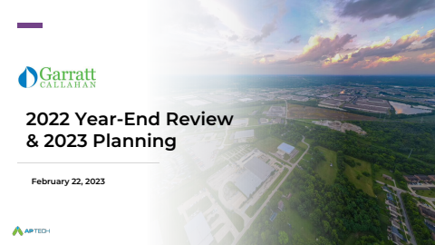 Business Review - 2022 Year End Review & 2023 Planning G-C - AP Tech