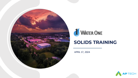 Water One - AP Tech Solids Training