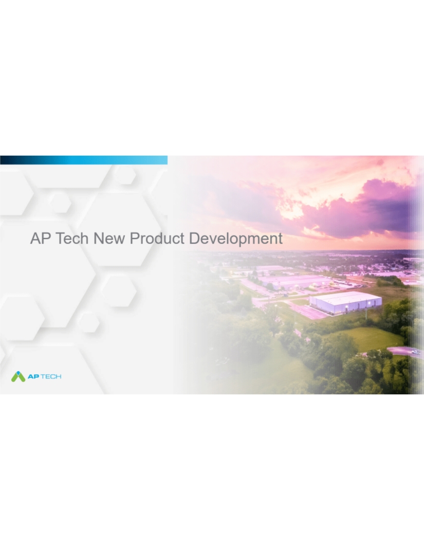 AP Tech New Product Development