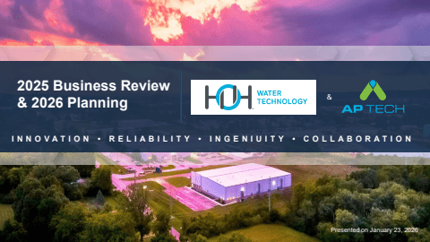 HOH Water - AP Tech - 2025-26 Business Review