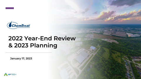 2022 ChemTreat Year End Review & 2023 Planning