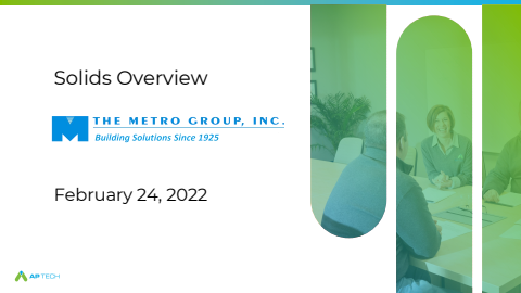 The Metro Group - Solids Overview 2022