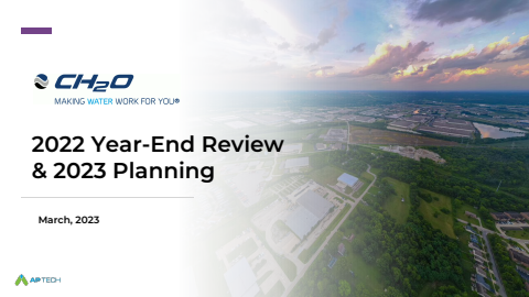 CH2O 2022 Year End Business Review & 2023 Planning - AP Tech