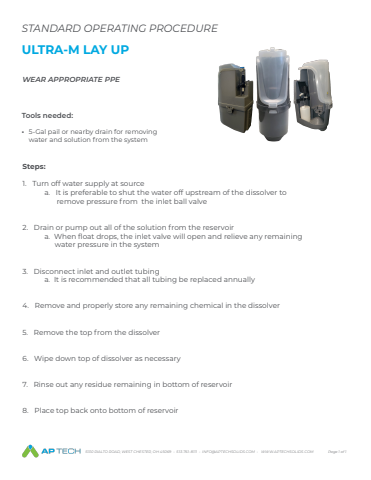 AP TECH - SOP-ULTRA-M LAY-UP