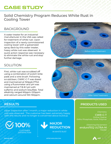 AP Tech Case Study - Manufacturing Facility (White Rust)