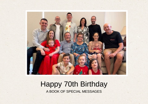 Happy 70th Birthday Patricia