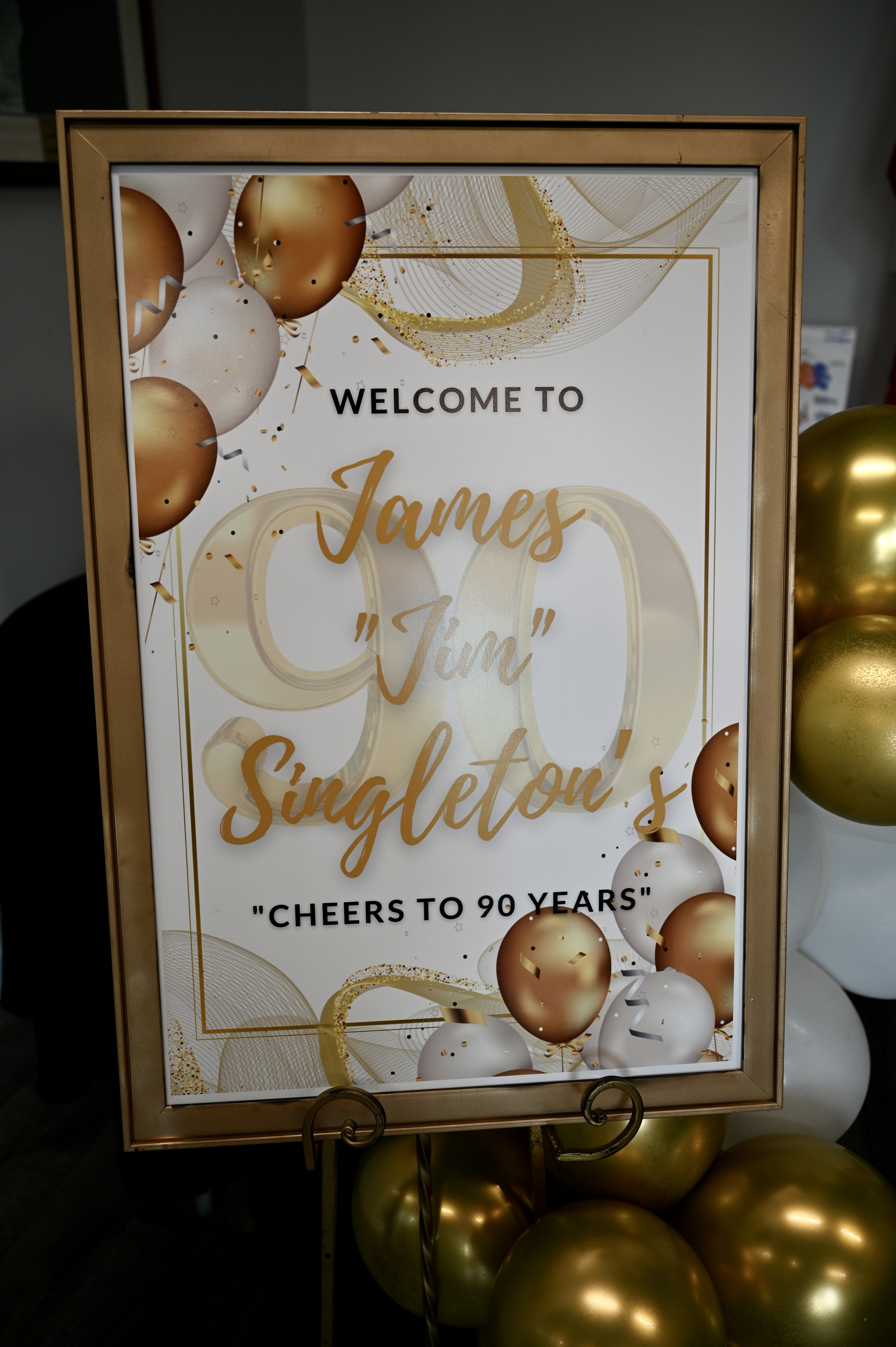 Jim Singleton 90th Birthday Party
