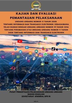 Buku Kajian Pemantauan UU ITE