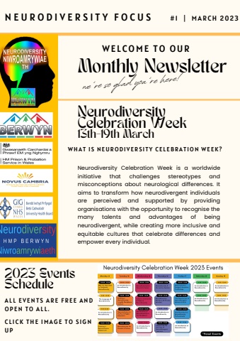 Neurodiversity Email Newsletter-March 2023 #1