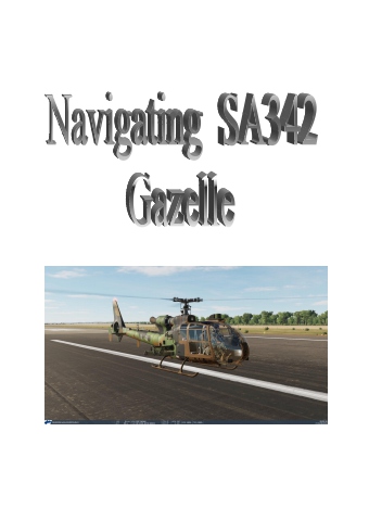 Navigating SA 342 Gazelle