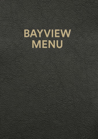 Bayview Menu