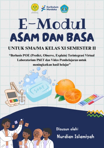 E-MODUL BERBASIS POE PADA MATERI ASAM BASA