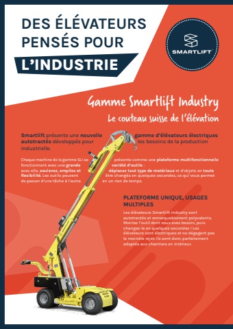 Présentation Gamme Smartlift Industry