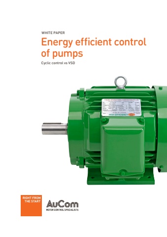 Energy Efficient Pumping