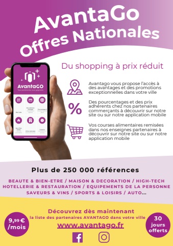 Leaflet AvantaGo - Offres nationales