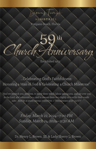 Consecretation and Elevation Service 2024