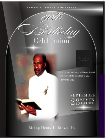 Bishop Brown's 90th Birthday Party Celebration