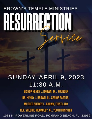 2023 EASTER RESURRECTION PROGRAM