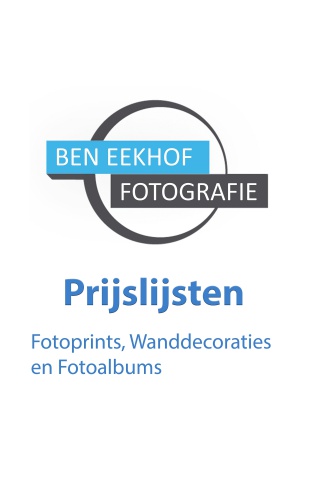 Prijslijsten Ben Eekhof Fotografie