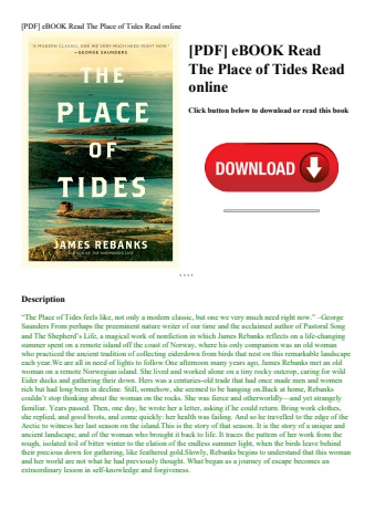 [pdf] ebook read the place of tides read online
