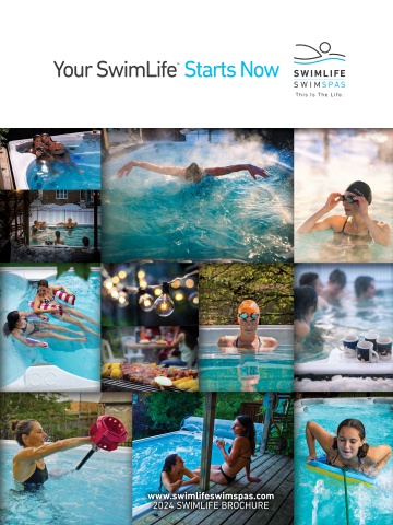 2025 SwimLife Swim Spa Brochure