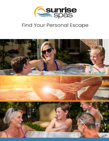 2025 Sunrise Spas Brochure