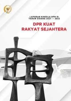 BUKU LAPORAN KINERJA DPR RI TAHUN SIDANG 2022