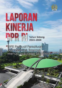 BUKU LAPORAN KINERJA DPR RI 2024