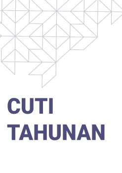 CUTI TAHUNAN