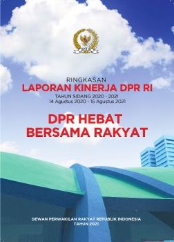 BUKU KINERJA DPR RI