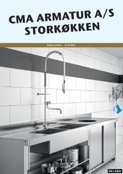 Prisliste storkøkken 01.01.2025