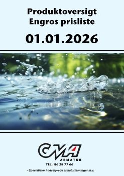 Prisliste CMA 2026 01.01.2026 - Uden priser