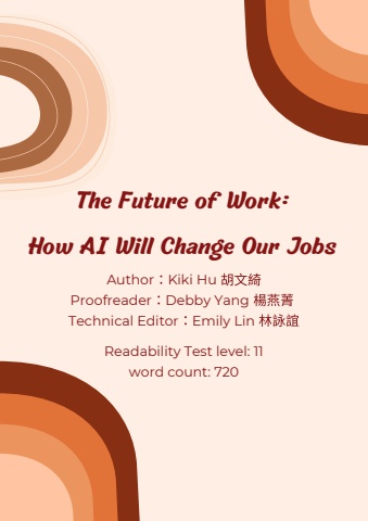 The Future of Work: How AI Will Change Our Jobs