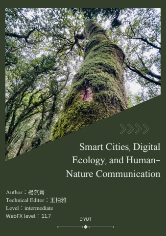 Smart Cities, Digital Ecology, and Human-Nature Communication (1)