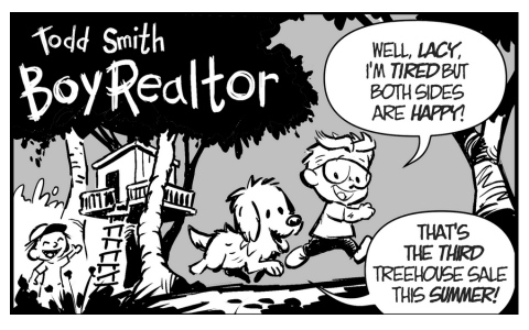 Todd Smith - Boy Realtor and His Dog